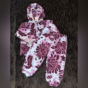 Patagonia Kids Matching Set - Purple and White